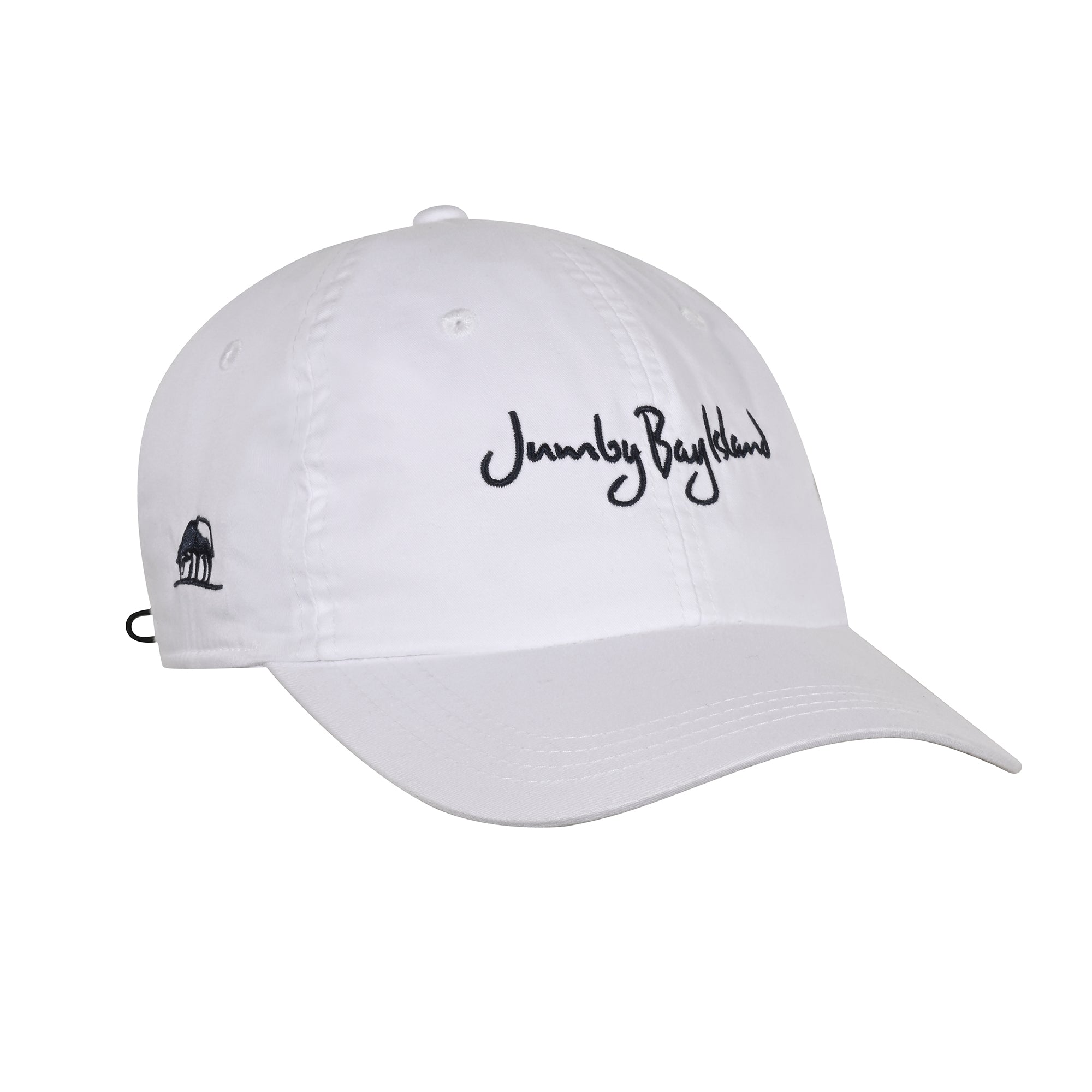 Jumby Bay Island Hotel Luxury Boutique Oeteker Baseball Cap White Travel Destination West Indies