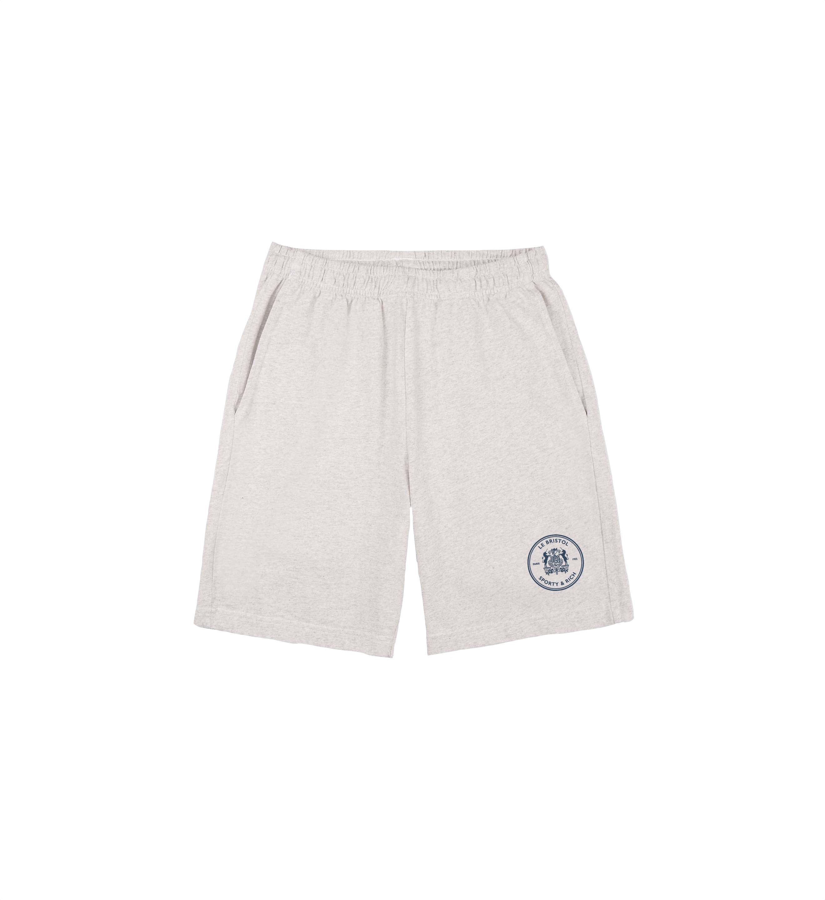 Oetker Collection Boutique Sporty & Rich x Le Bristol Grey Gym Shorts