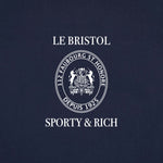 Oetker Collection Boutique Sporty & Rich x Le Bristol Marine Zipped Polo