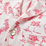 Petite Plume Men Silk Short Set