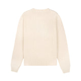 Bristol Crest Knitted Sweater Cream