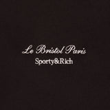 Faubourg Chocolate Wool Varsity Jacket