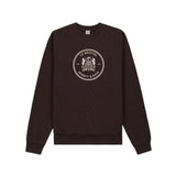 Bristol Crest 100th Crewneck Chocolate