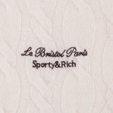 Faubourg Cable-Knit Cashmere Pants