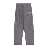 Faubourg Cable-Knit Cashmere Sweatpant Grey