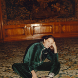 Oetker Collection Boutique Sporty & Rich x Le Bristol Green Velour Jacket