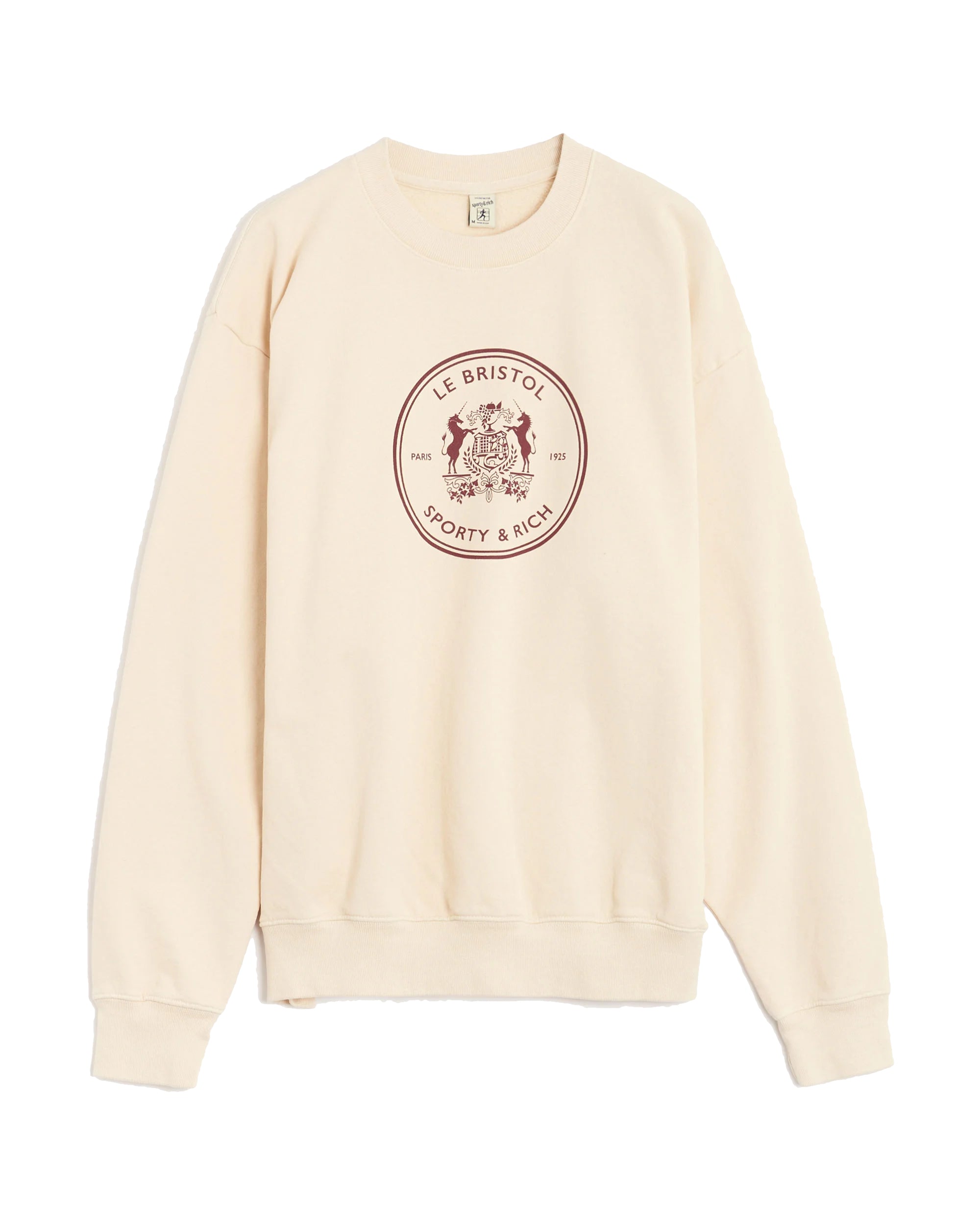 Oetker Collection Boutique Sporty & Rich x Le Bristol Cream Crewneck