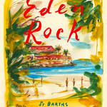 Eden Rock - St Barths Art Print by Andrea Ferolla for Oetker Collection Hotel Boutique