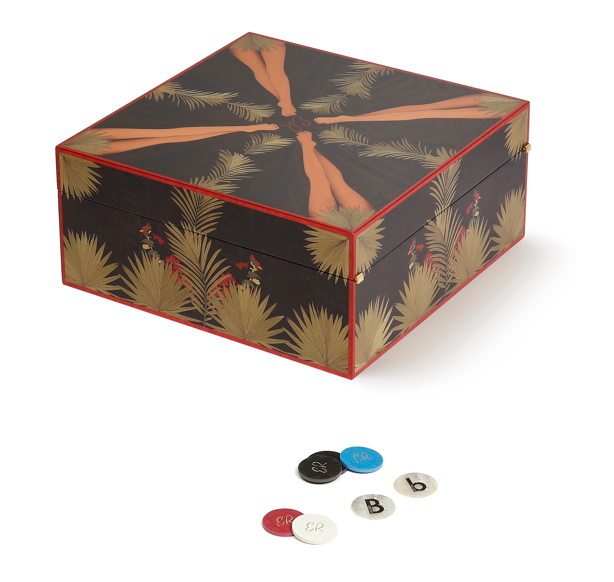 Eden Rock limited edition poker set - Black - Oetker Collection Hotels Boutique