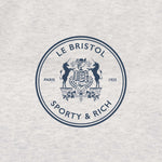 Oetker Collection Boutique Sporty & Rich x Le Bristol Grey Gym Shorts