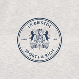 Oetker Collection Boutique Sporty & Rich x Le Bristol Grey Gym Shorts