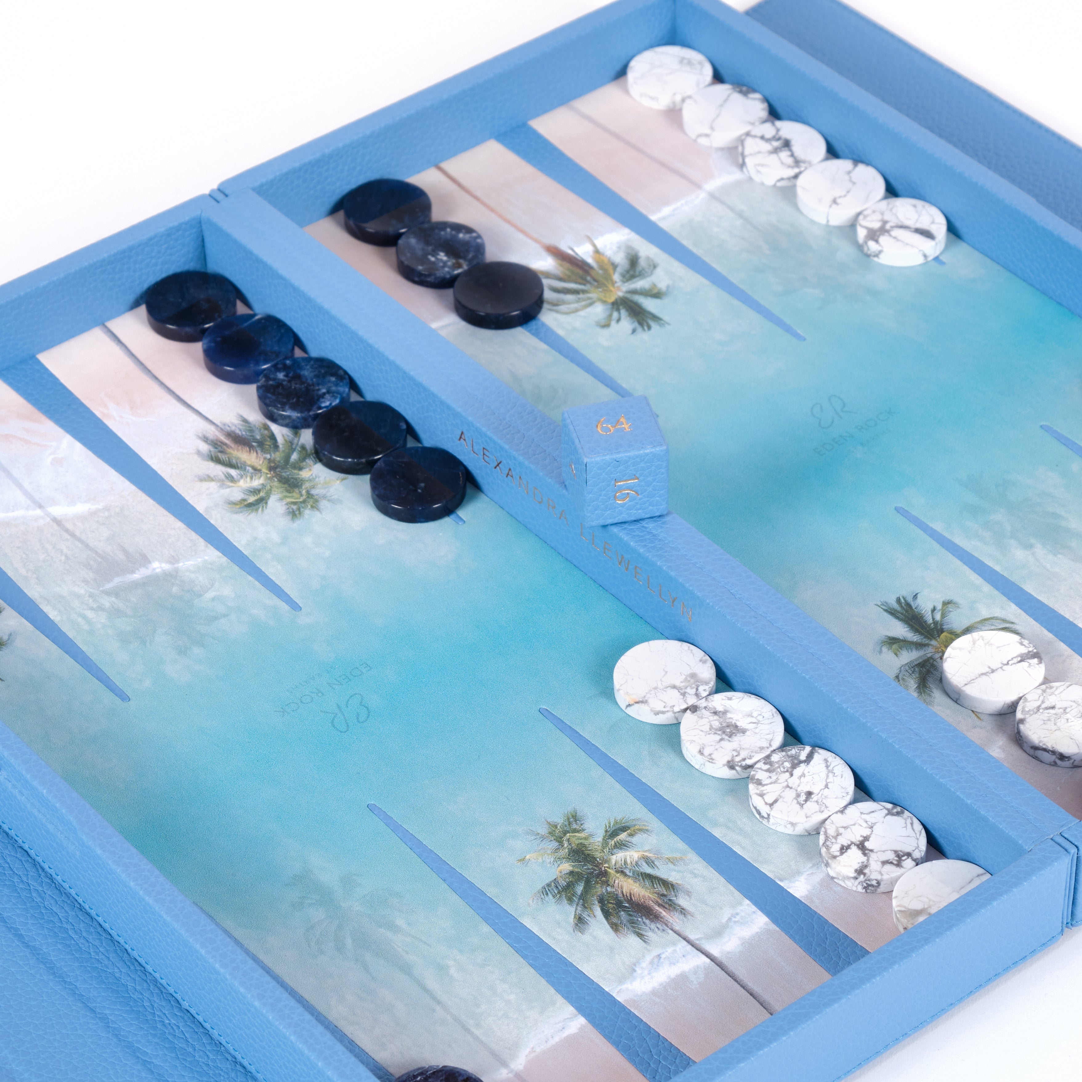 Eden Rock - St Barths Exclusive Edition Travel Backgammon Board