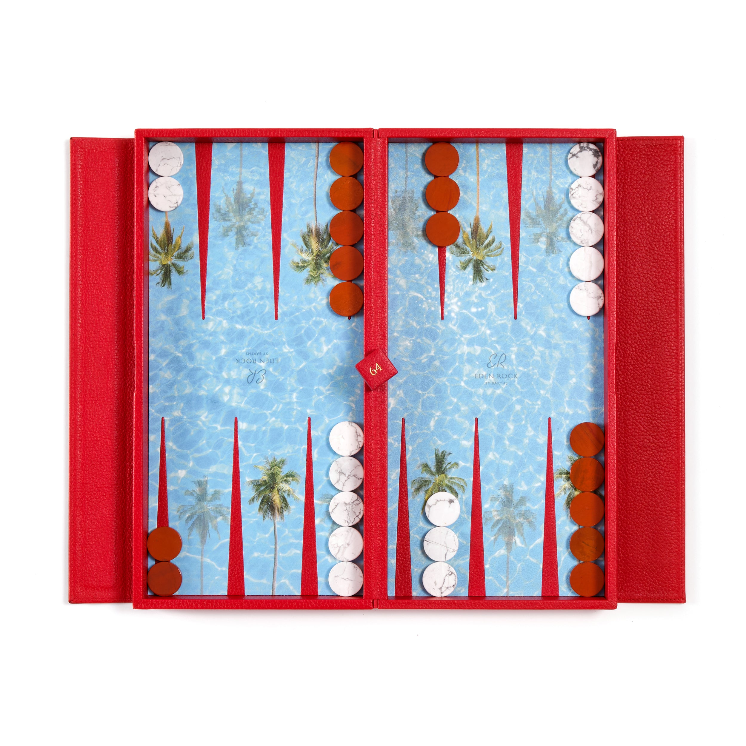 Eden Rock - St Barths Exclusive Edition Travel Backgammon Board