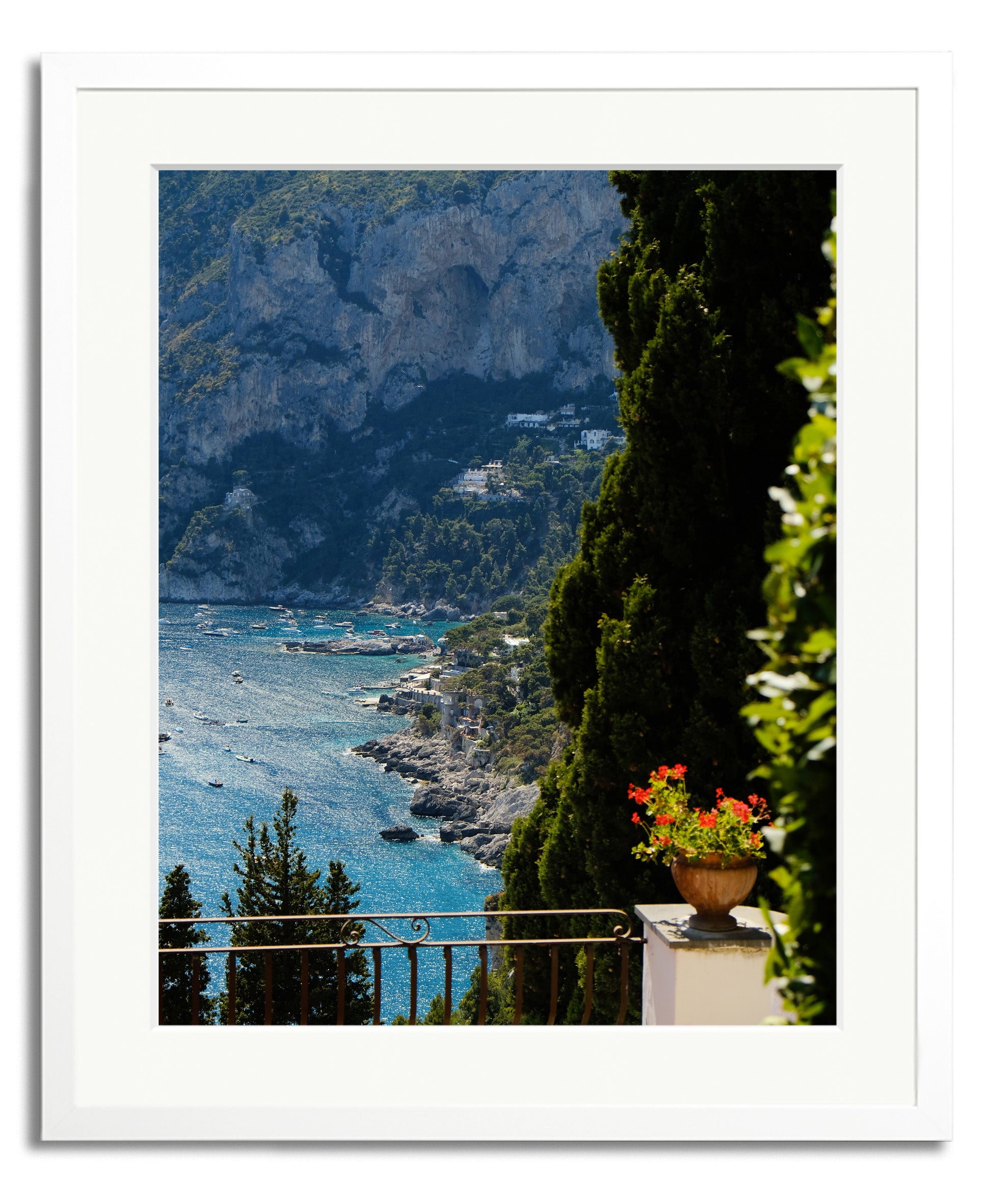 Sonic Editions Poster Capri 2019 Exclusive Print Poster Oetker Collection Boutique Art Home and Accessories Luxury Travel Destination