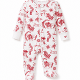 Petite Plume x Eden Rock - Baby Romper Reverie Toile de Jouy