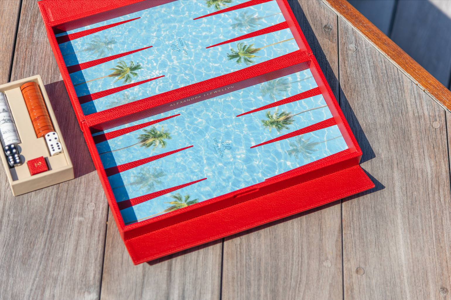 Eden Rock - St Barths Exclusive Edition Travel Backgammon Board