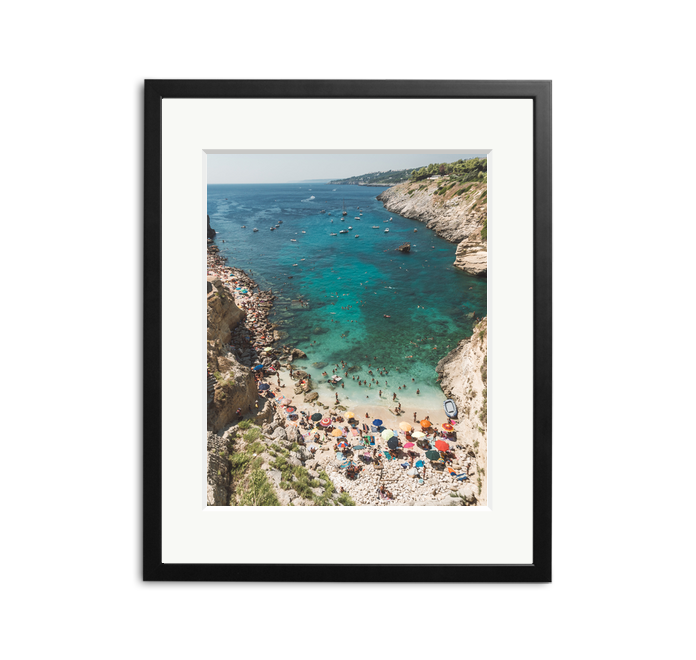 Sonic Editions Poster Summer in Porto Miggiano Exclusive Print Poster Oetker Collection Boutique Art Home and Accessories Luxury Travel Destination