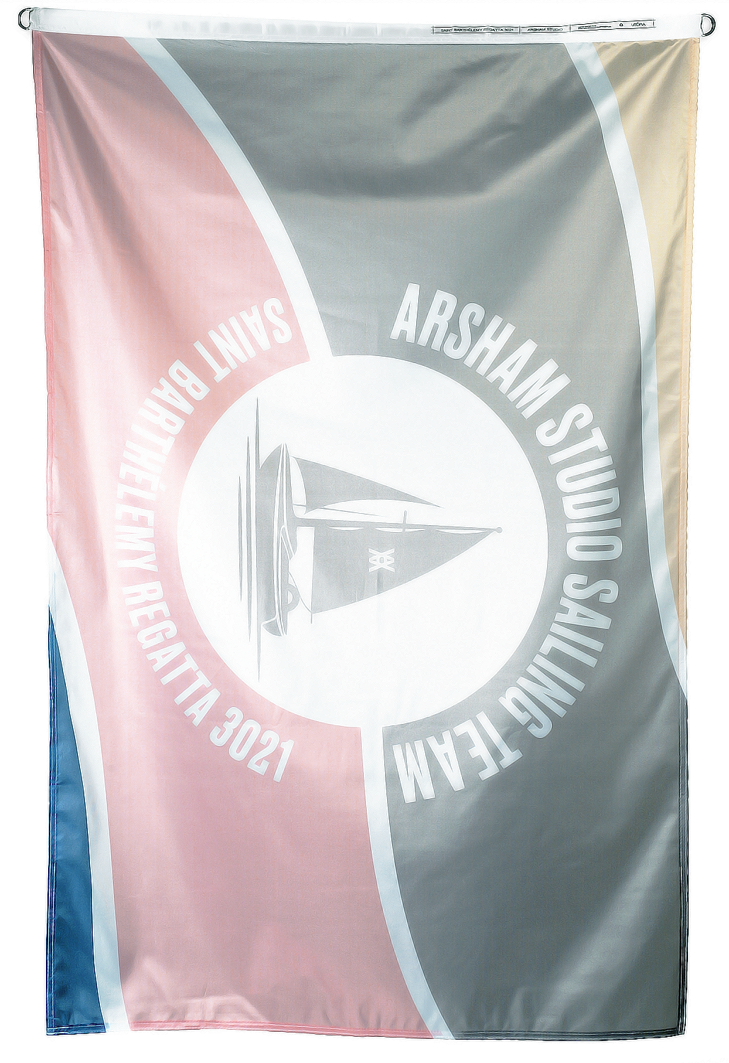 Arsham Studio x Utopia Sailing Team 3021 - St Barths Regatta Flag - Daniel Arsham for Oetker Collection Hotels Boutique