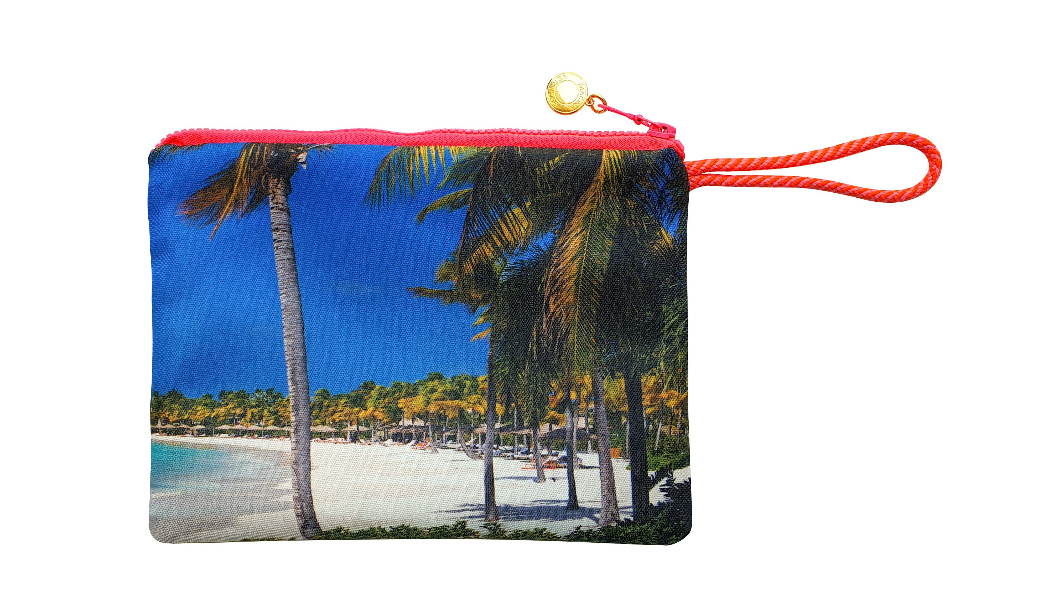 Marina Vernicos Jumby Bay Island Waterproof Beach Pouch - Oekter Collection Hotels Boutique